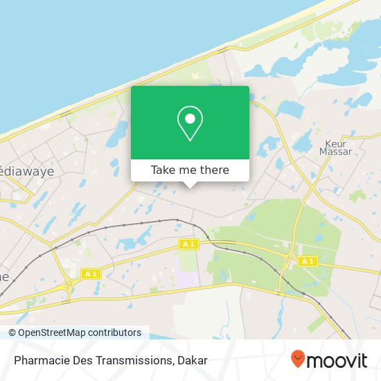 Pharmacie Des Transmissions map