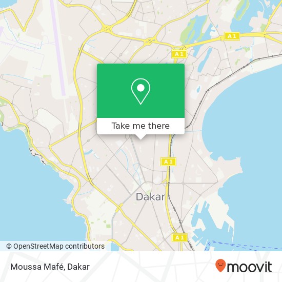 Moussa Mafé map