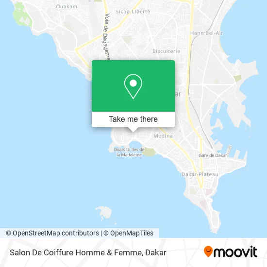 Salon De Coiffure Homme & Femme map