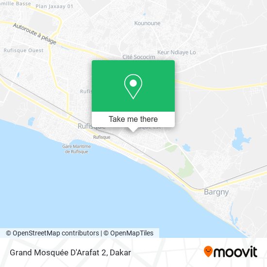 Grand Mosquée D'Arafat 2 map