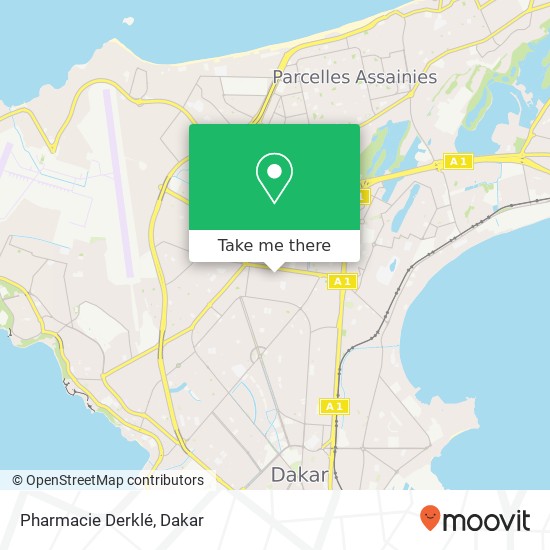 Pharmacie Derklé map