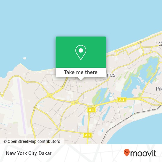 New York City map