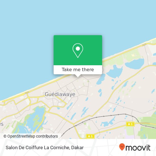 Salon De Coiffure La Corniche map