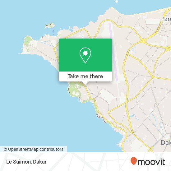 Le Saimon map