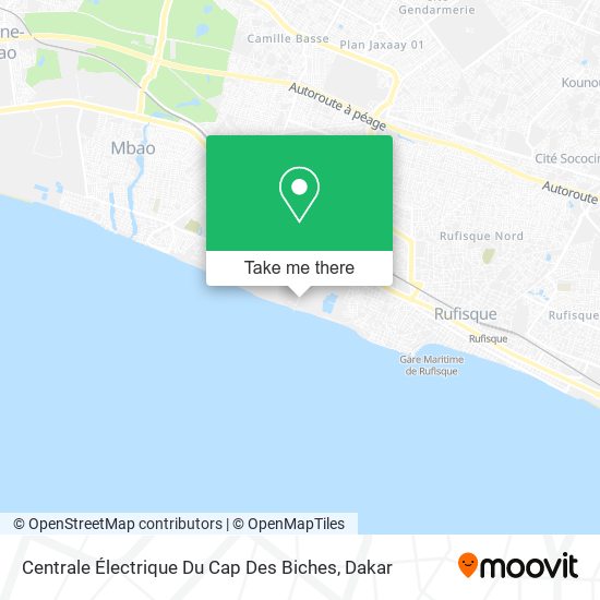 Centrale Électrique Du Cap Des Biches map