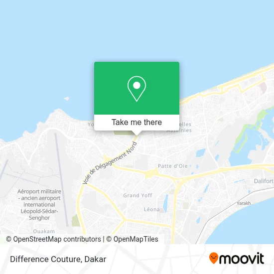 Difference Couture map