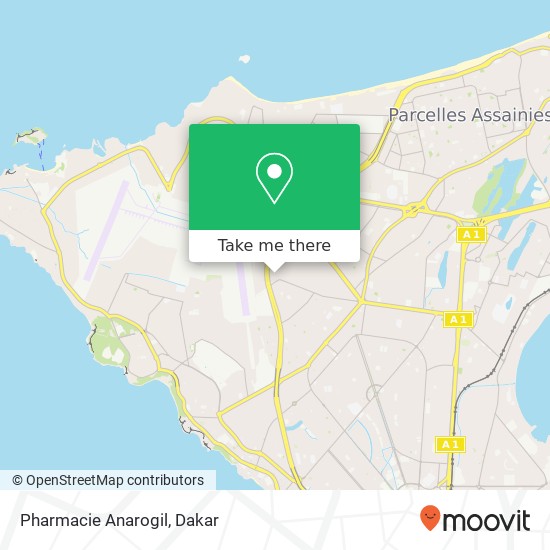 Pharmacie Anarogil map