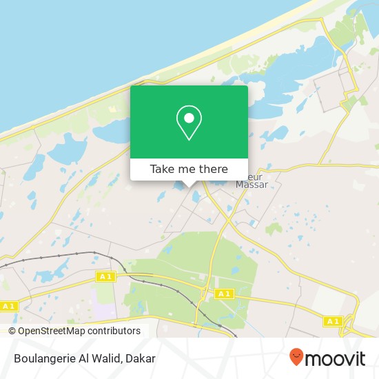 Boulangerie Al Walid map