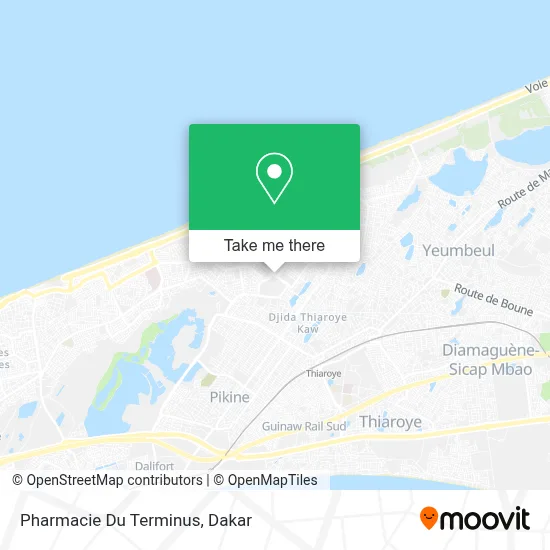 Pharmacie Du Terminus map