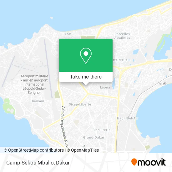 Camp Sekou Mballo map