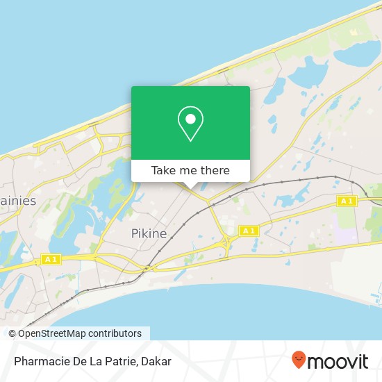 Pharmacie De La Patrie map