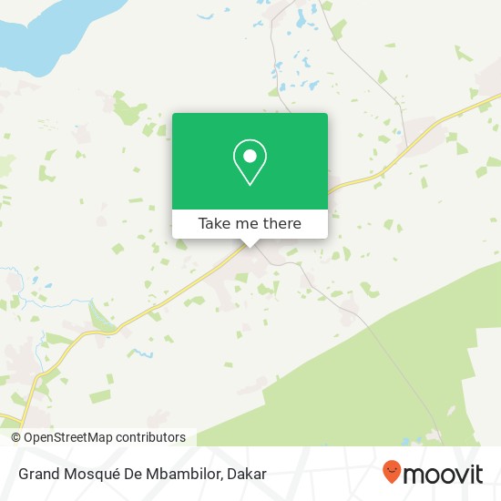 Grand Mosqué De Mbambilor map