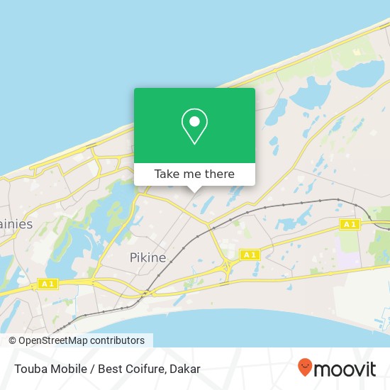 Touba Mobile / Best Coifure map