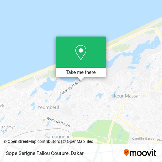 Sope Serigne Fallou Couture map