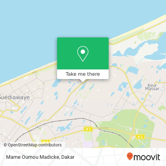 Mame Oumou Madicke map