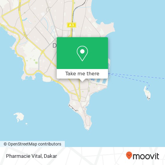 Pharmacie Vital map