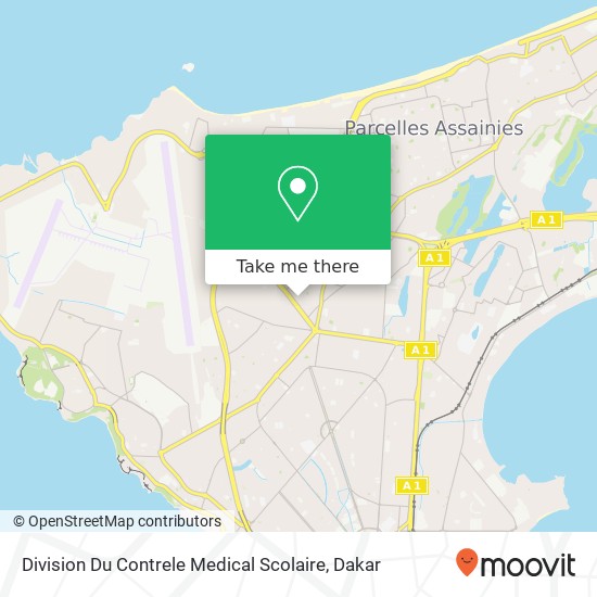 Division Du Contrele Medical Scolaire map