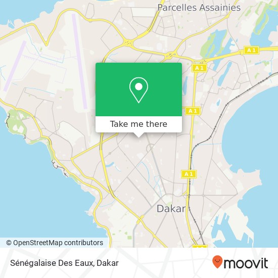 Sénégalaise Des Eaux map