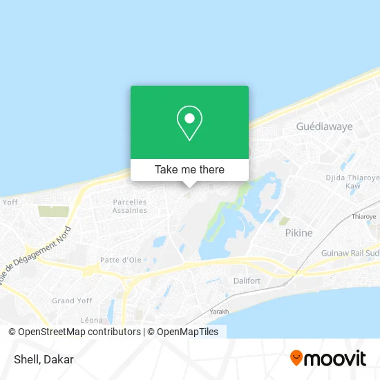 Shell map