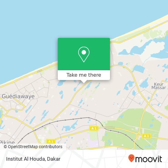 Institut Al Houda map