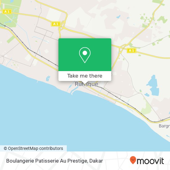 Boulangerie Patisserie Au Prestige map