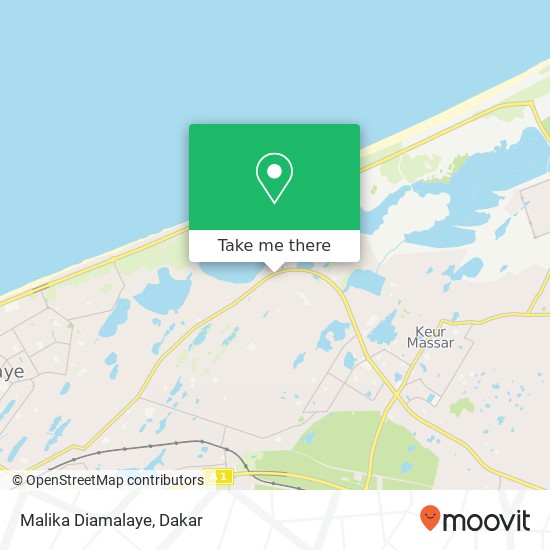 Malika Diamalaye map