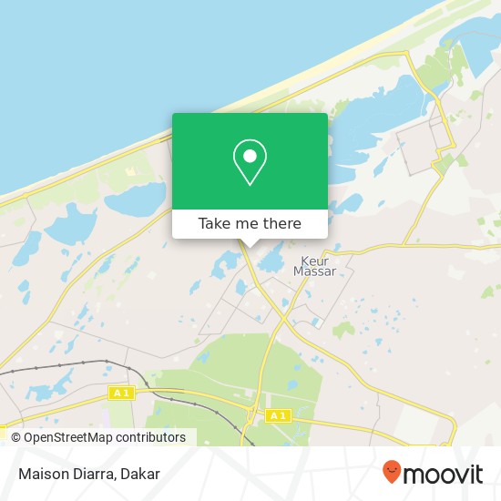 Maison Diarra map