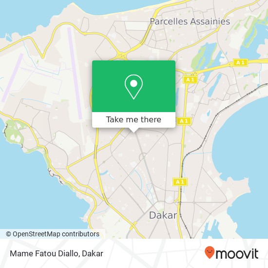Mame Fatou Diallo map