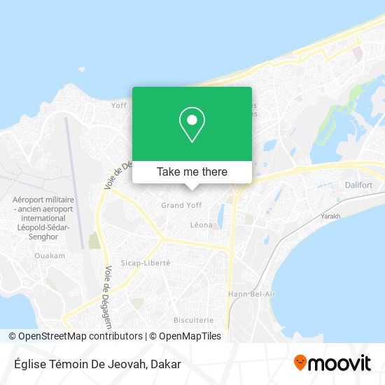 Église Témoin De Jeovah map