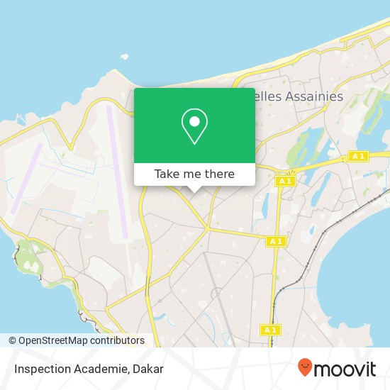 Inspection Academie map