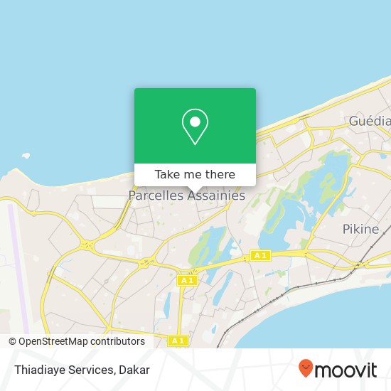 Thiadiaye Services map