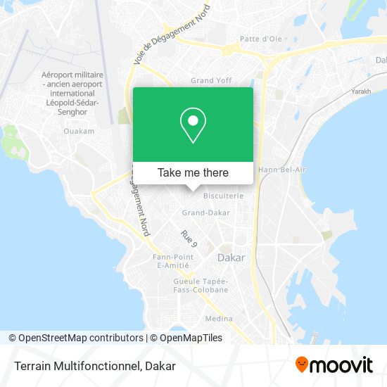 Terrain Multifonctionnel map