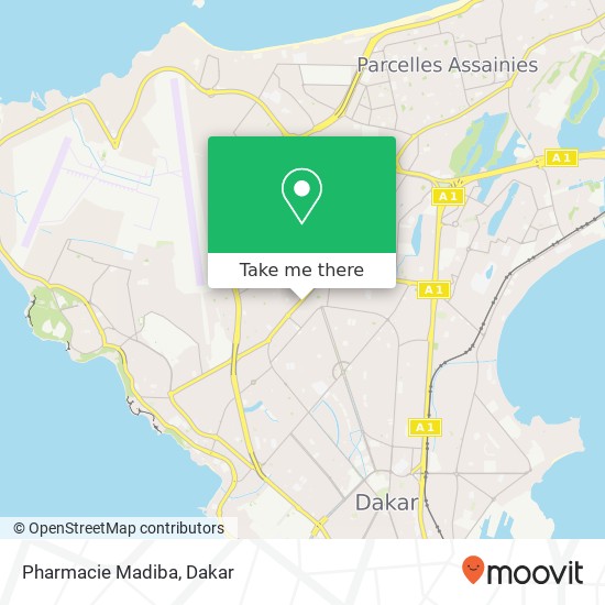 Pharmacie Madiba map