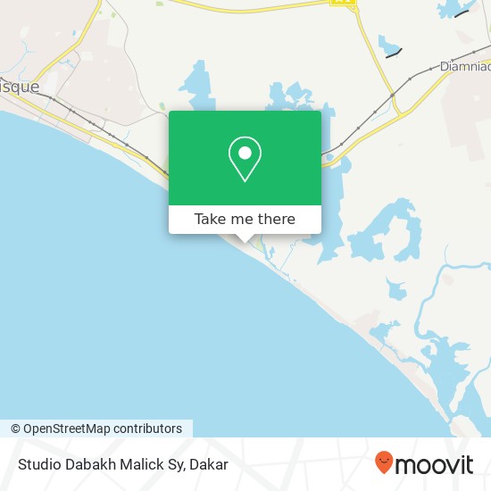 Studio Dabakh Malick Sy map