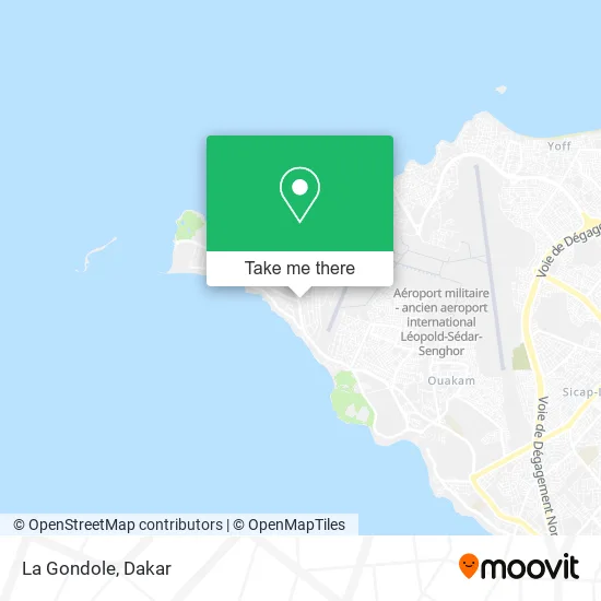 La Gondole map