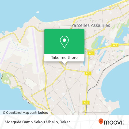 Mosquée Camp Sekou Mballo map