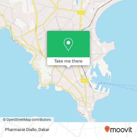 Pharmacie Diallo map