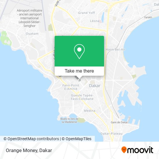 Orange Money map