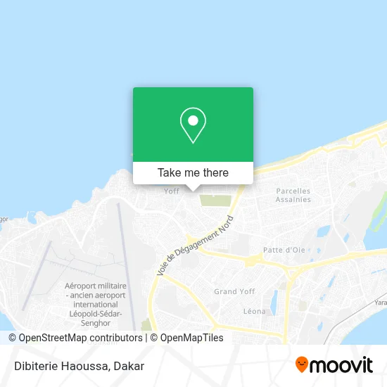 Dibiterie Haoussa map