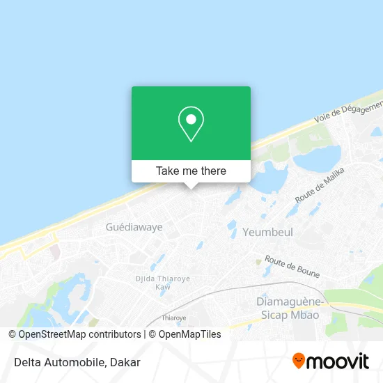 Delta Automobile map