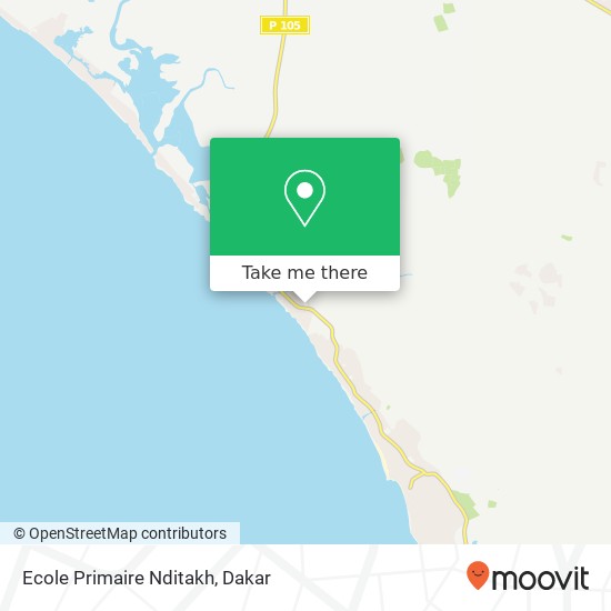 Ecole Primaire Nditakh map