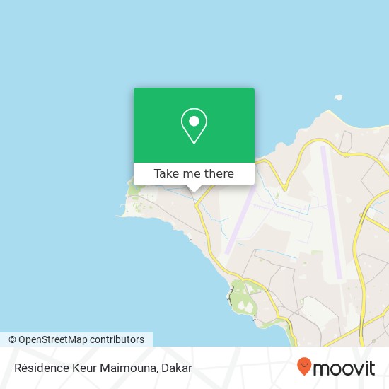 Résidence Keur Maimouna map