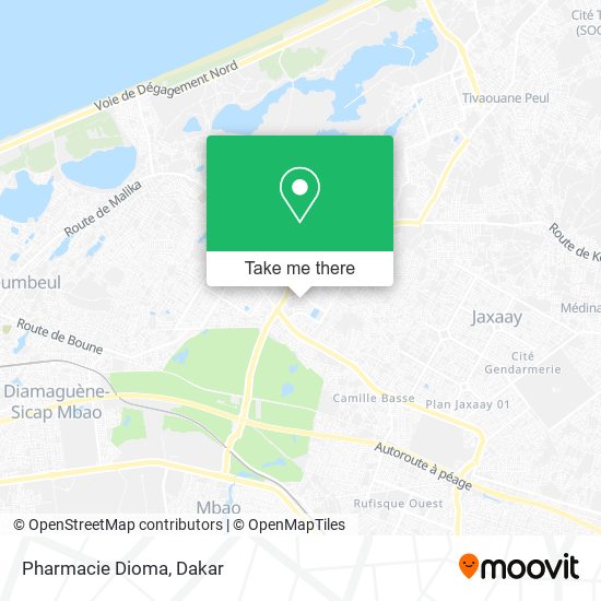 Pharmacie Dioma map