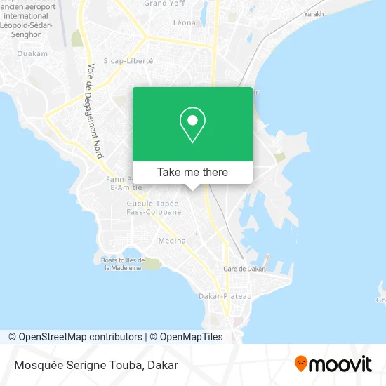 Mosquée Serigne Touba map
