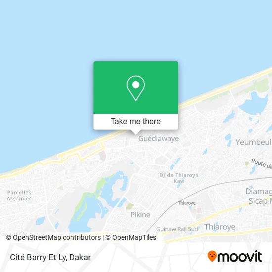 Cité Barry Et Ly map