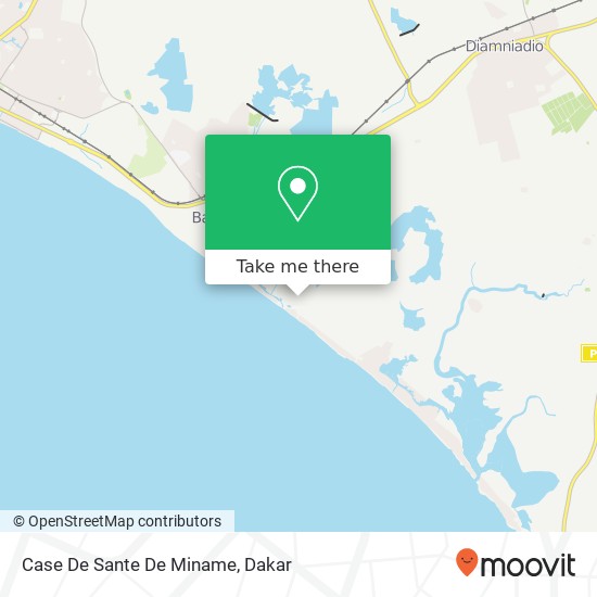 Case De Sante De Miname map