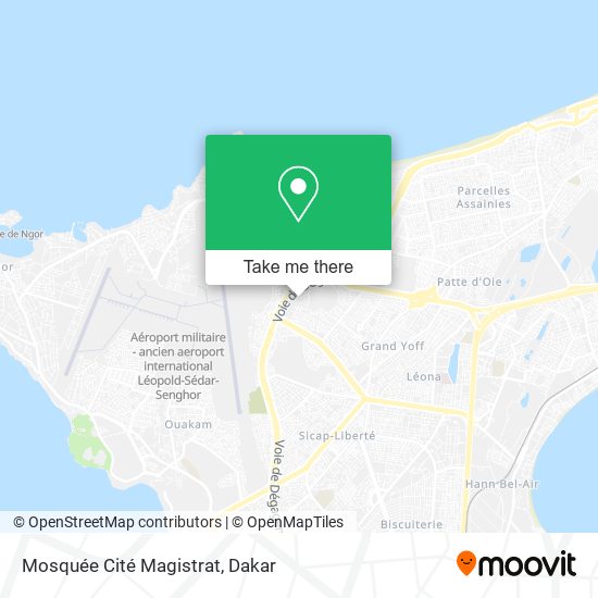 Mosquée Cité Magistrat map