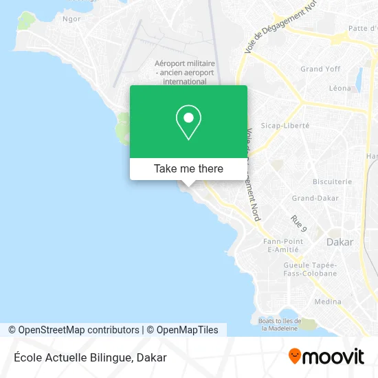 École Actuelle Bilingue map