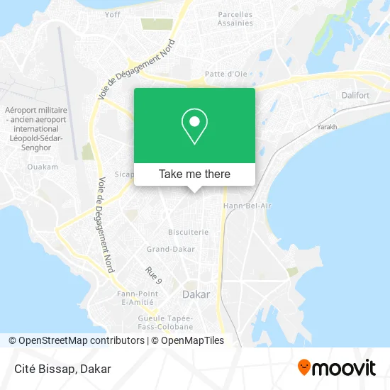 Cité Bissap map