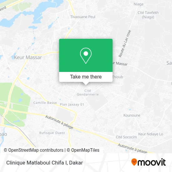 Clinique Matlaboul Chifa I map